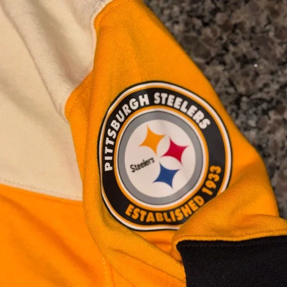Pittsburgh Steelers Ultra Game Embroidered Crewneck Mens Large - Picture 5 of 6